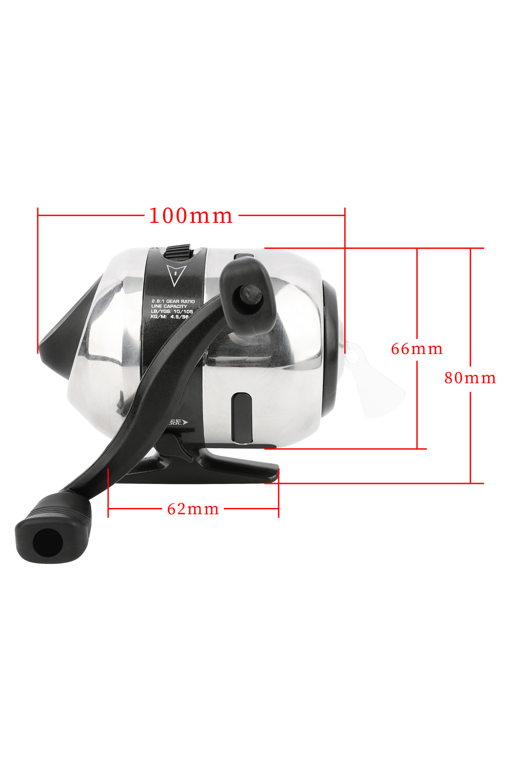 Bow Fishing Reel SBP20 With Reel Seat Fishing Accessories-Lokearchery