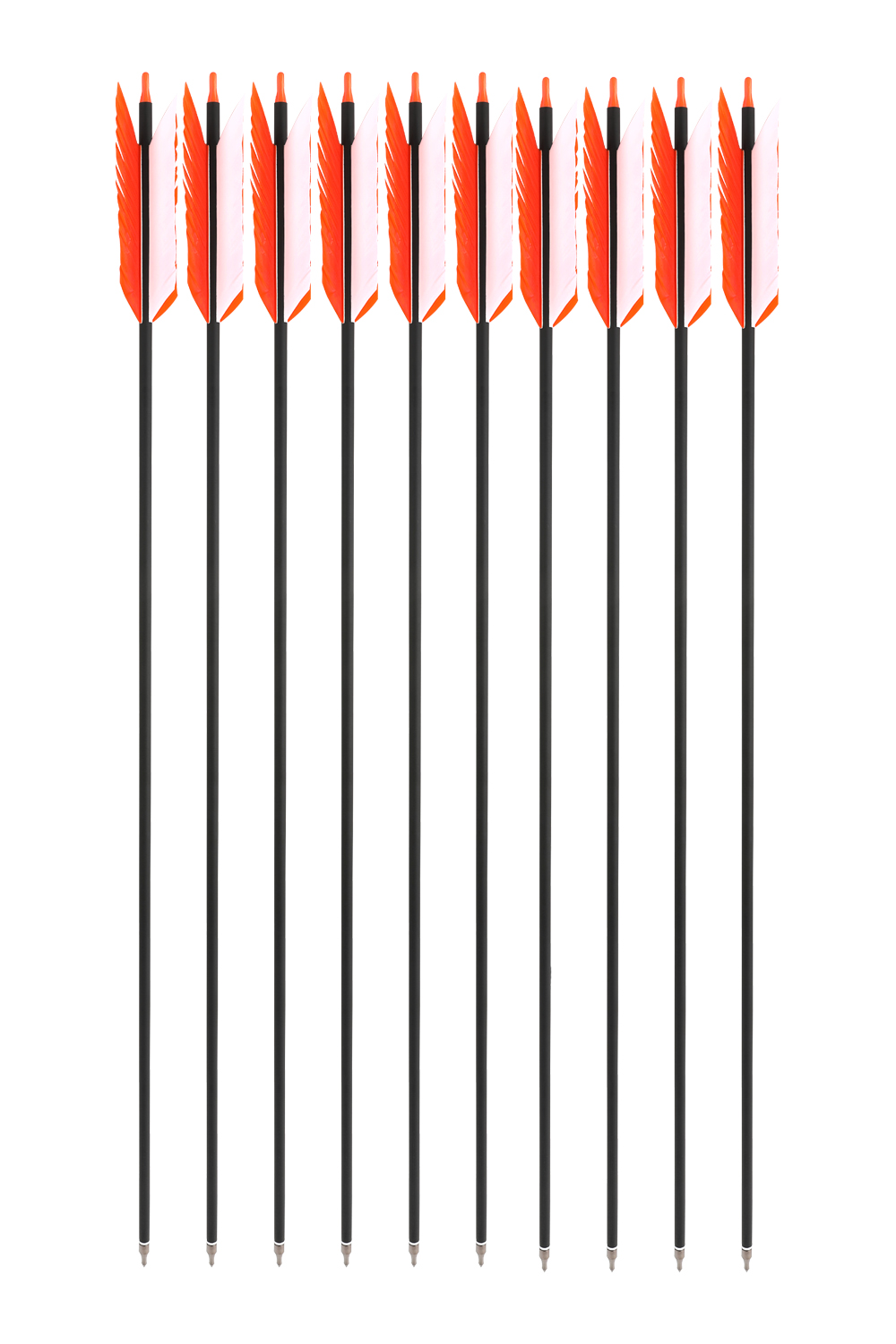 Sharrow ID 6.2mm Carbon Flu Flu Hunting Arrows-Lokearchery