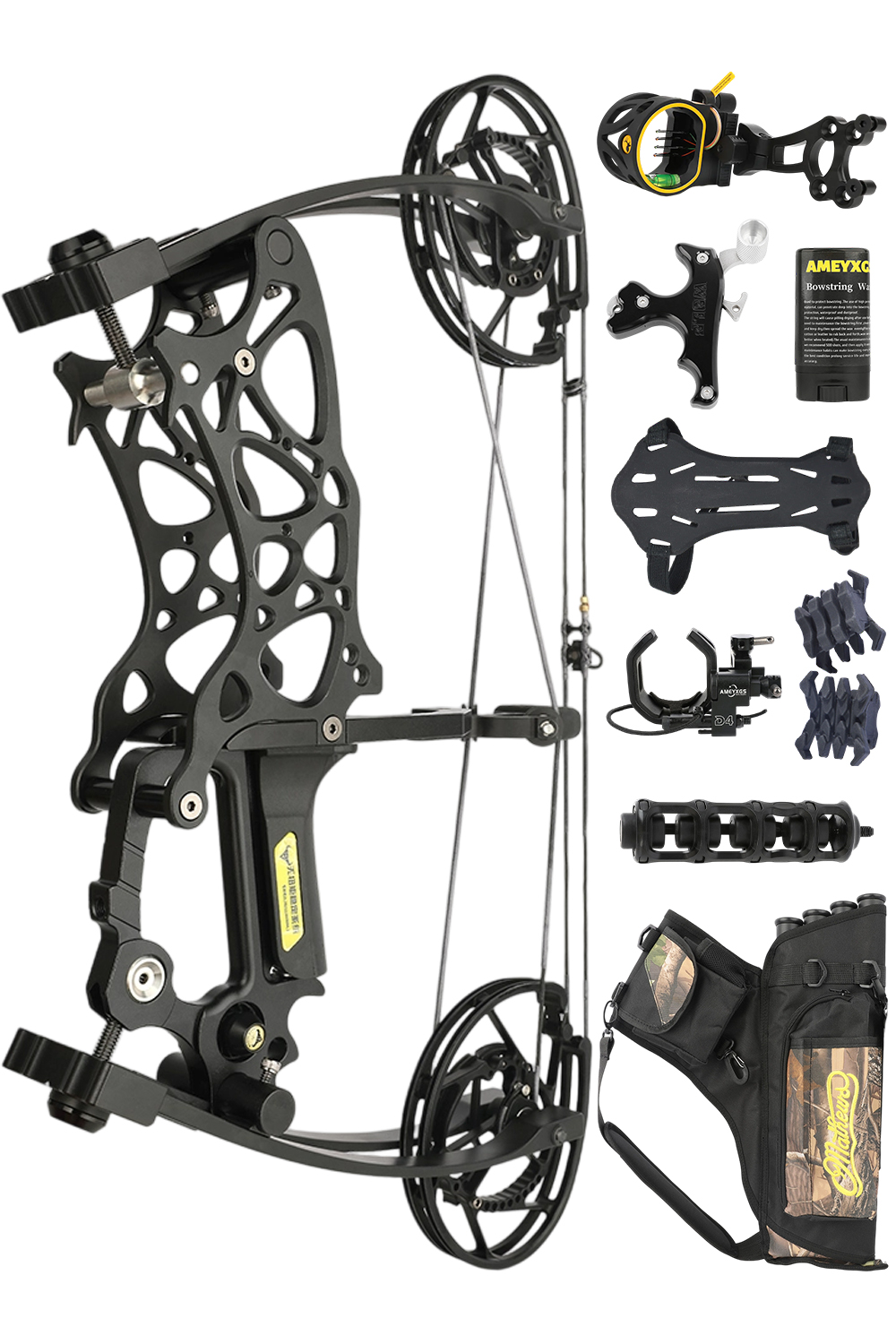 Robin King Bull 201 35-70Lbs Steel Ball Dual Use Compound Bow Set