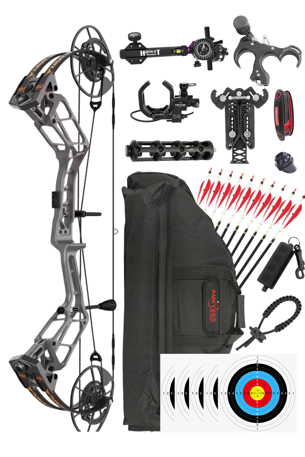 Bull 701 0-70 CNC Aluminum Alloy Hunting Compound Bow Set