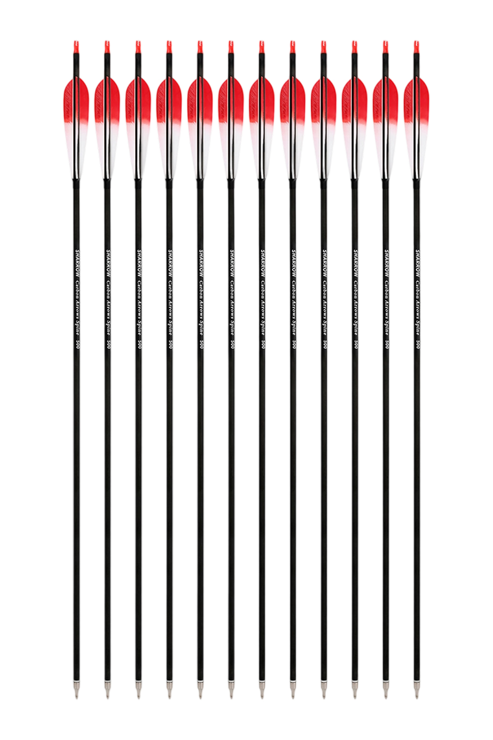 Sharrow 31 inch 500 Spine Archery Hunting Carbon Arrows