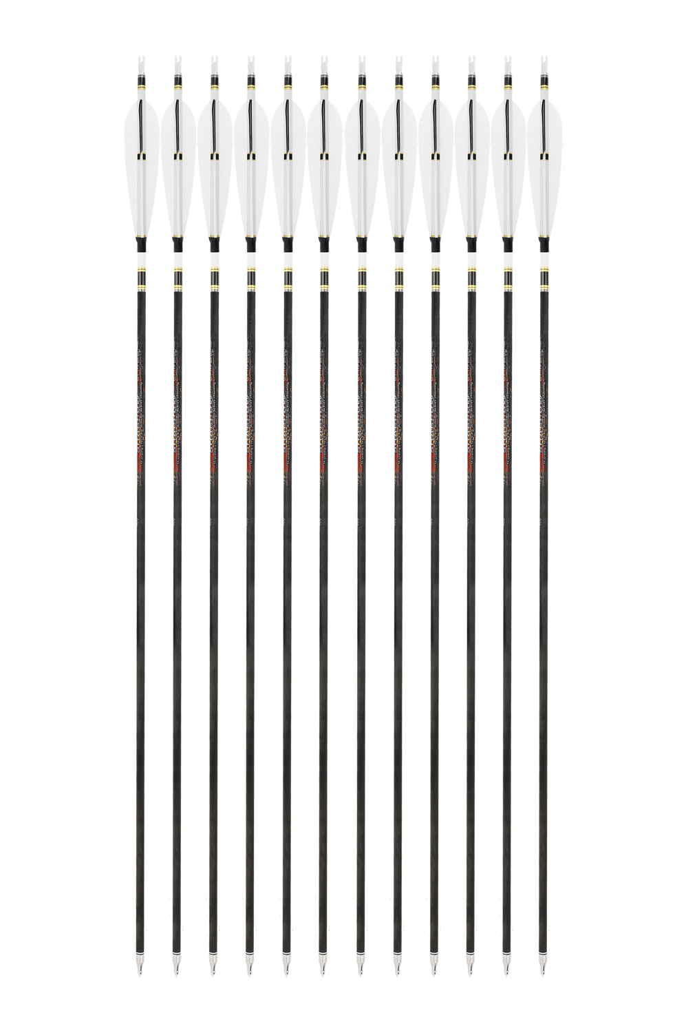 31" Sharrow Wood Grain ID6.2mm Pure Carbon Arrow