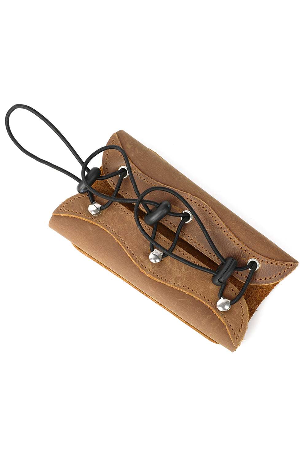 LJ Adjustable Leather Archery Arm Guard - Forearm Protection