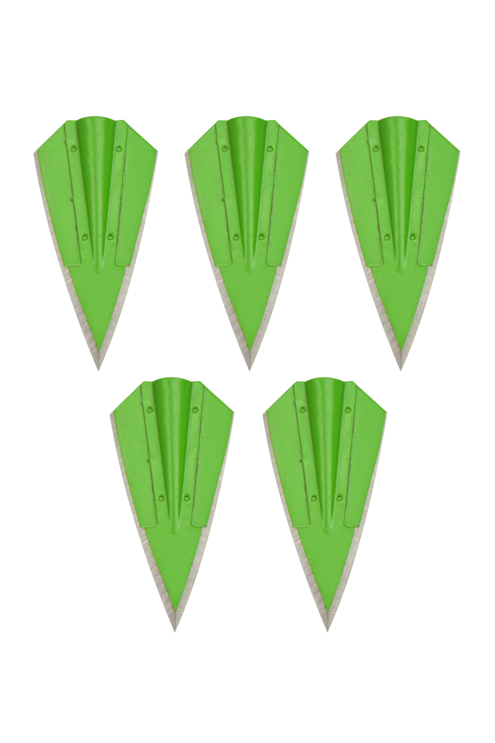 Lokearchery 115 Grain Alloy Steel Hunting Arrowheads for 8mm Arrows