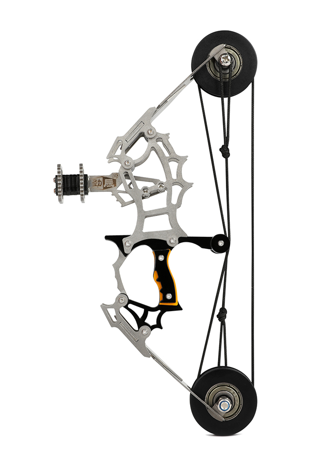Mini Compound Bow Stainless Steel 12lbs – Pocket Archery Toy Gift