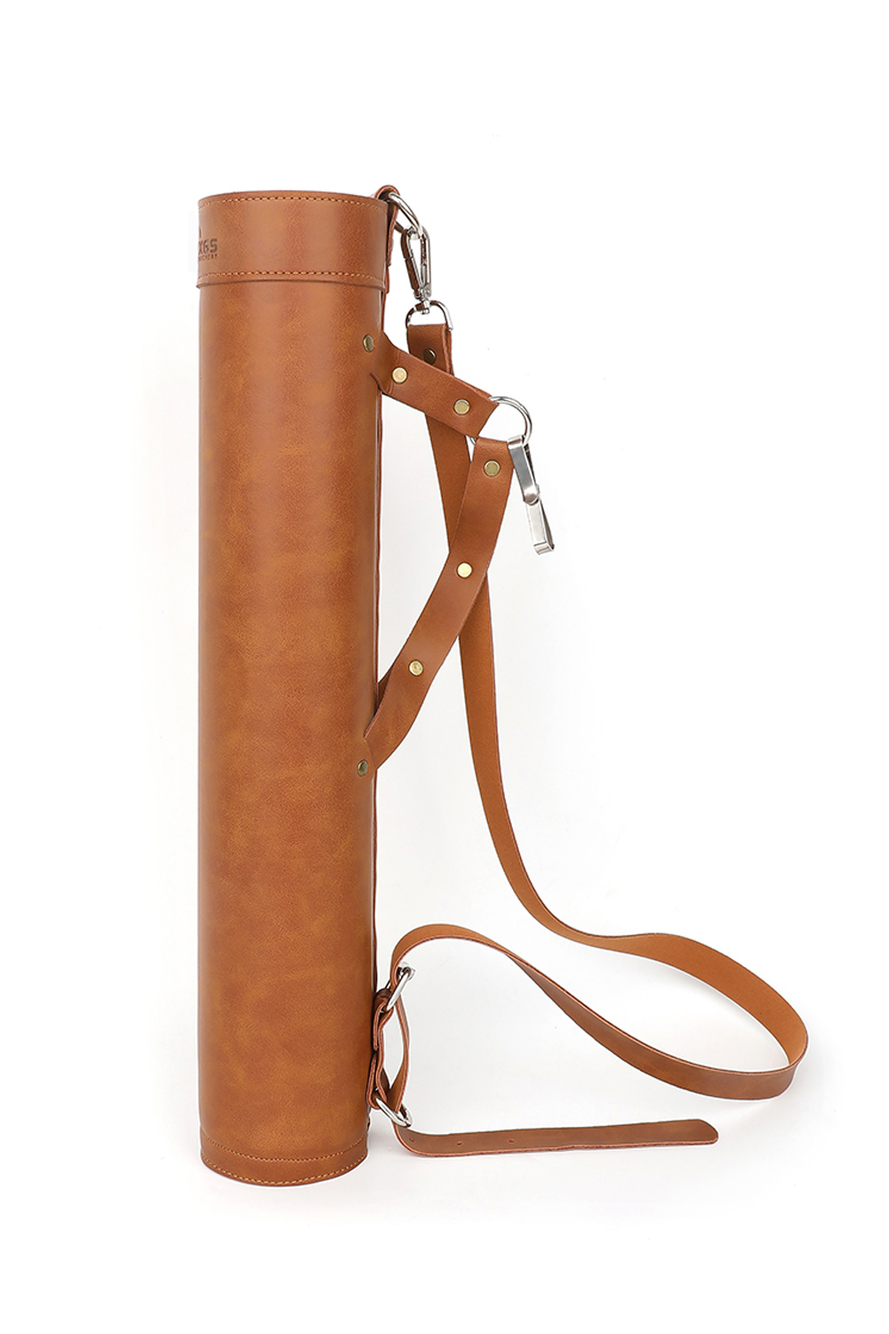 Leather Archery Quiver Adjustable Shoulder Back Waist Arrows Holder