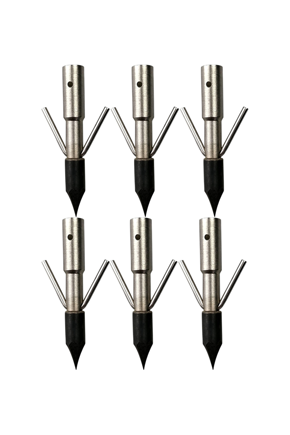 Lokearchery 280 Grains Stainless Steel Bowfishing Broadhead Arrow Tips