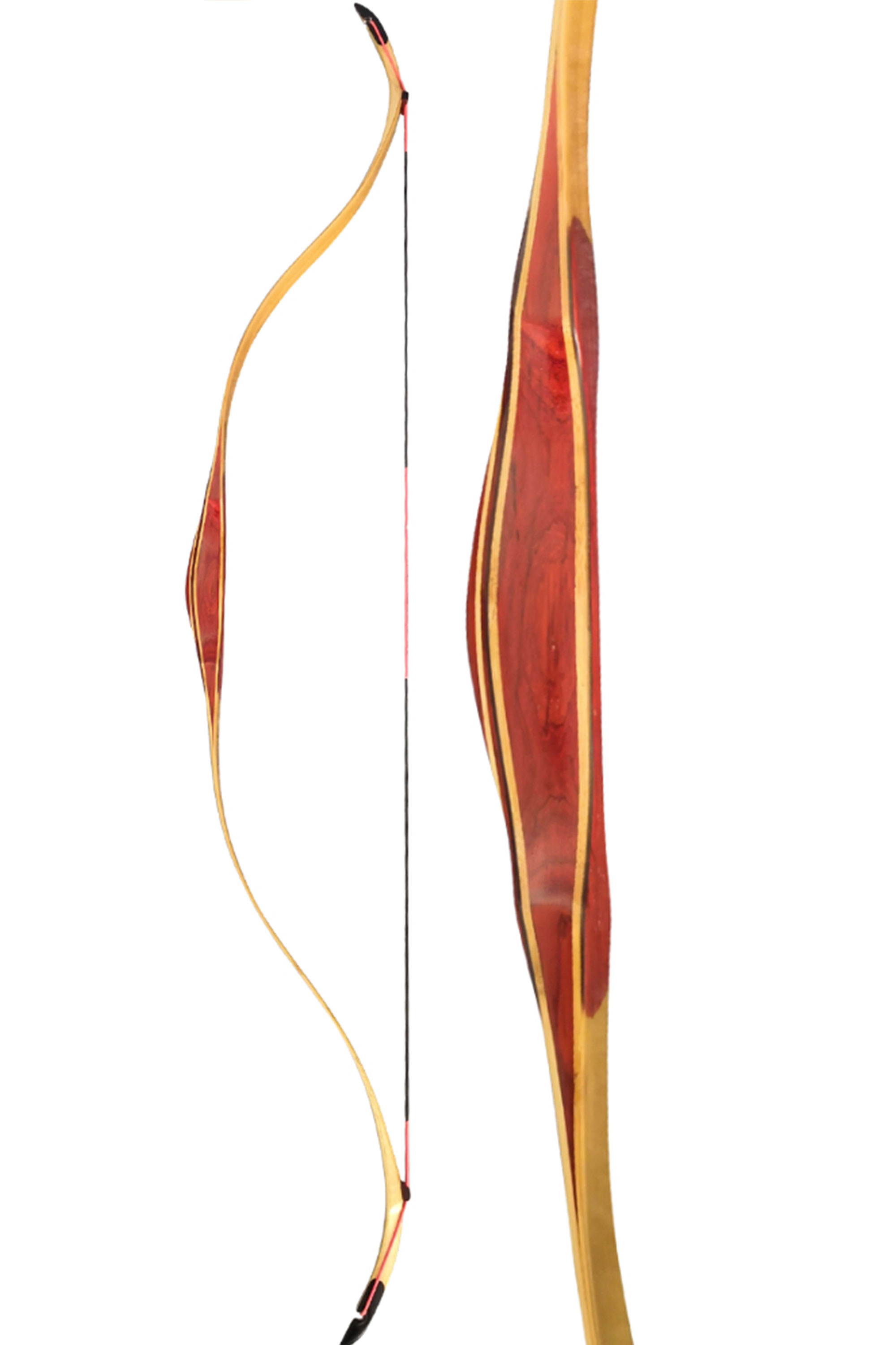 Archery Traditional Bow Set 15-50lbs Hunting LH RH