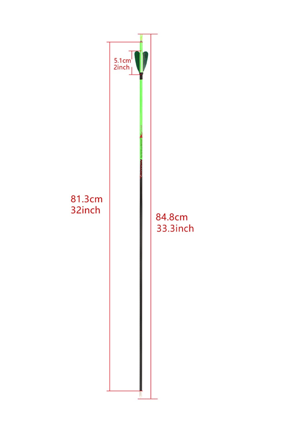 32" Carbon Arrows  ID 4.2mm SP400-1000 Hunting Arrow-Lokearchery