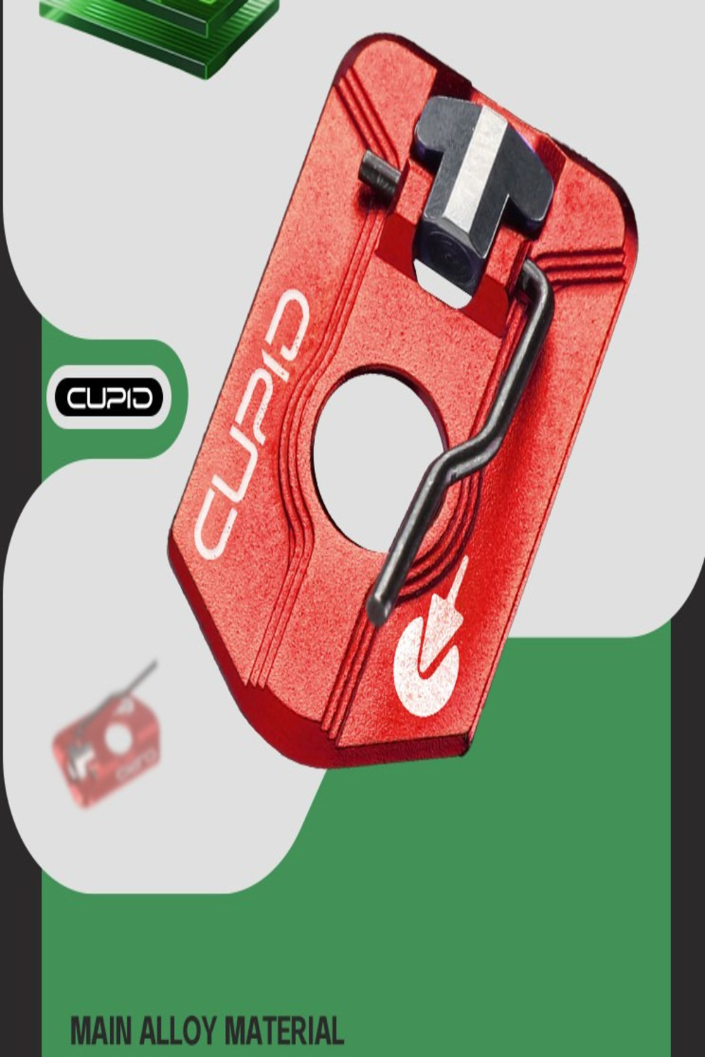 Recurve Bow Arrow Rest Lightweight Magnetic Self-Adhesive