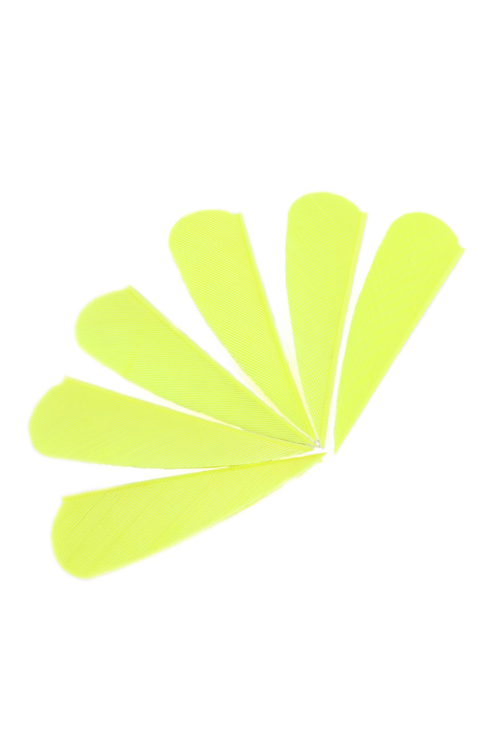 2 Inch Heart Shape Real Feather Archery Fletching-50Pcs