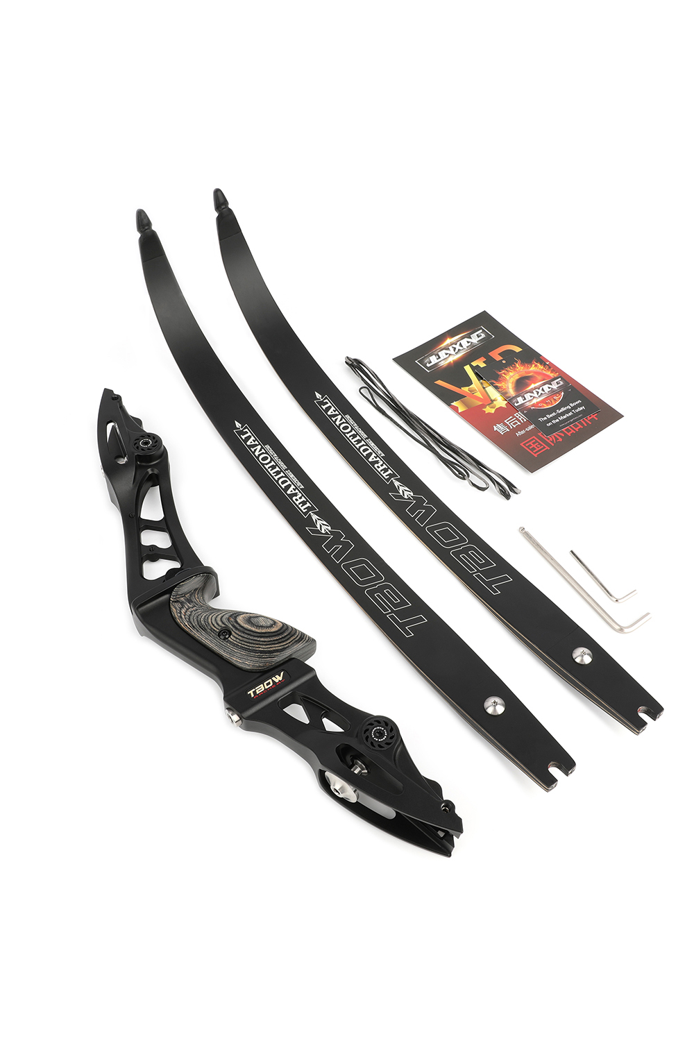 Junxing F263 ILF 62" CNC Aluminum Takedown Hunting Recurve Bow