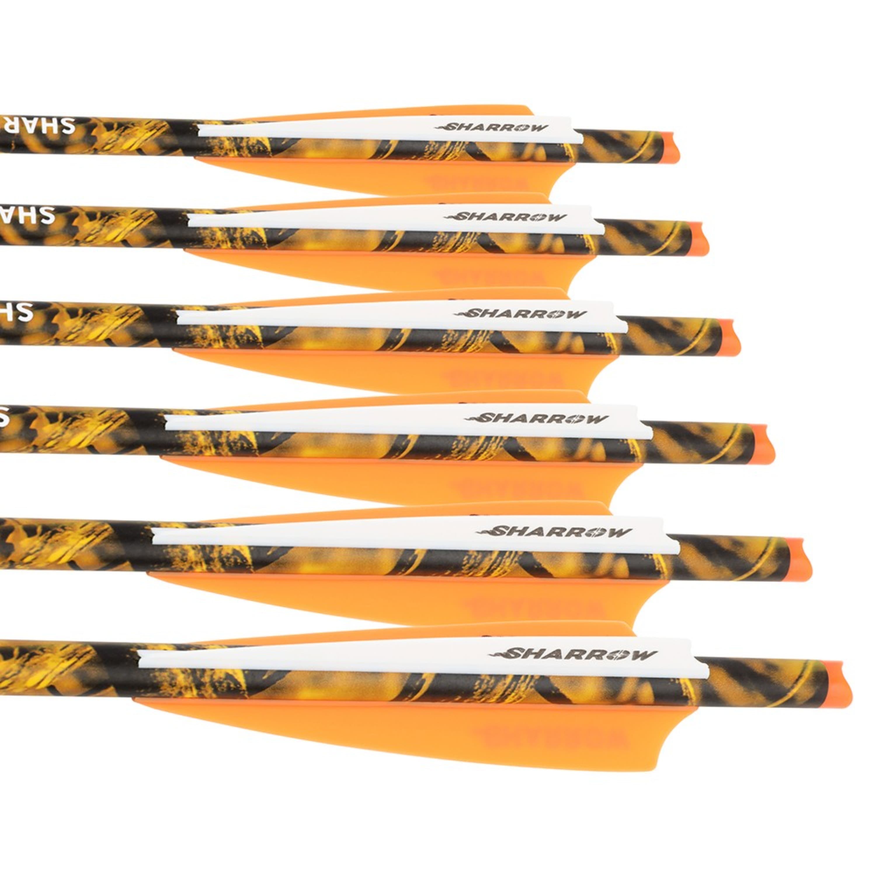 Sharrow Carbon Crossbow Bolts 20-Inch Hunting Arrows Set