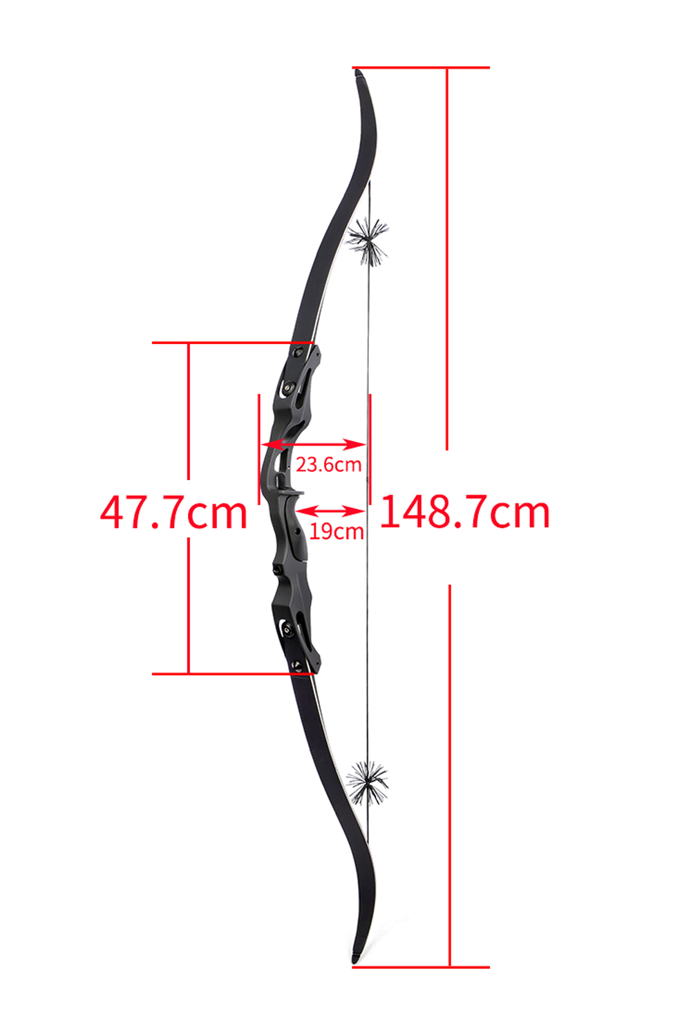 Bosen 62 inch Recurve Bow 20-50Lbs Hunting Bow Set