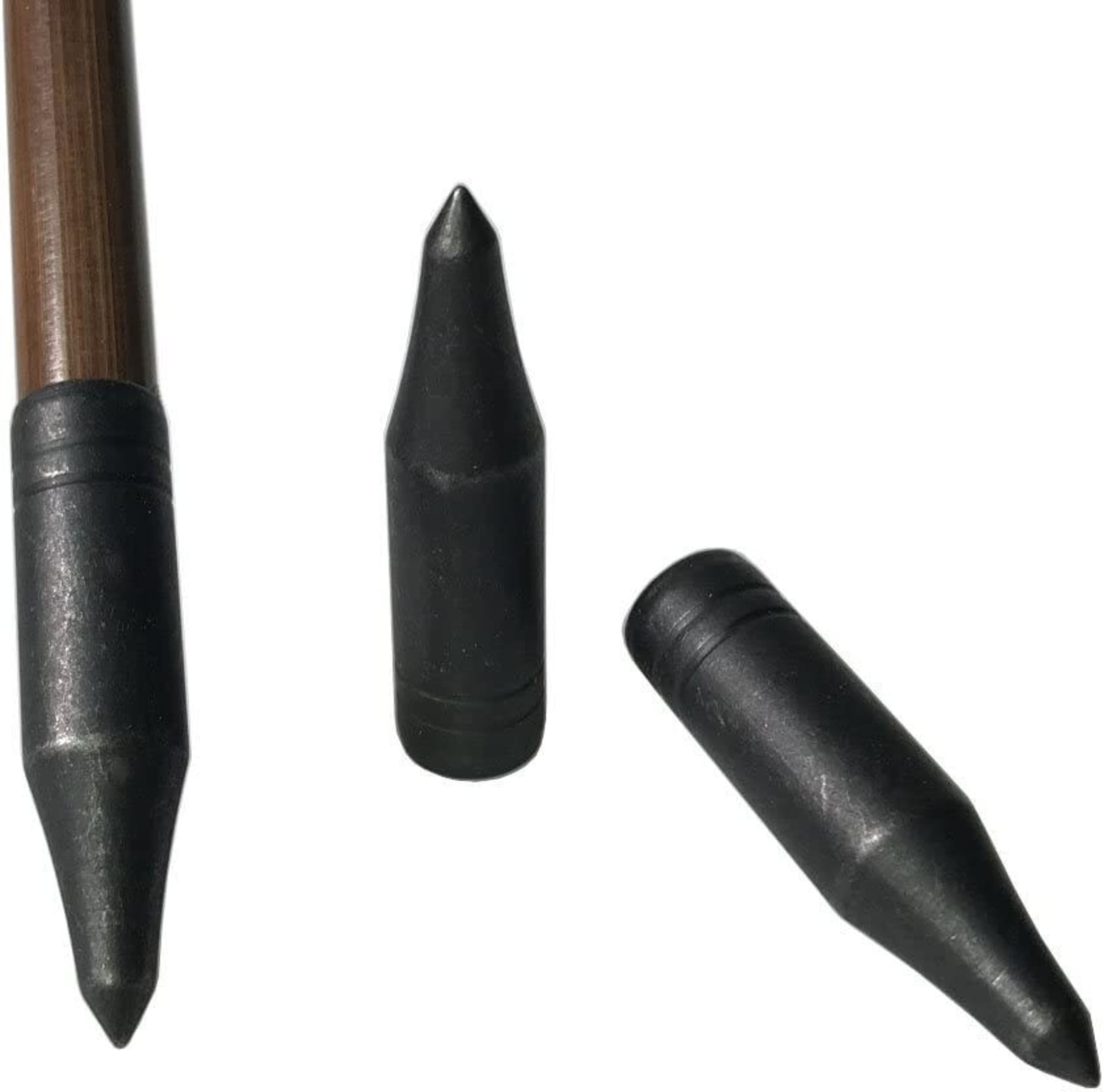 12Pcs Ameyxgs Archery Arrowheads Stainless Steel for ID 8mm Shafts