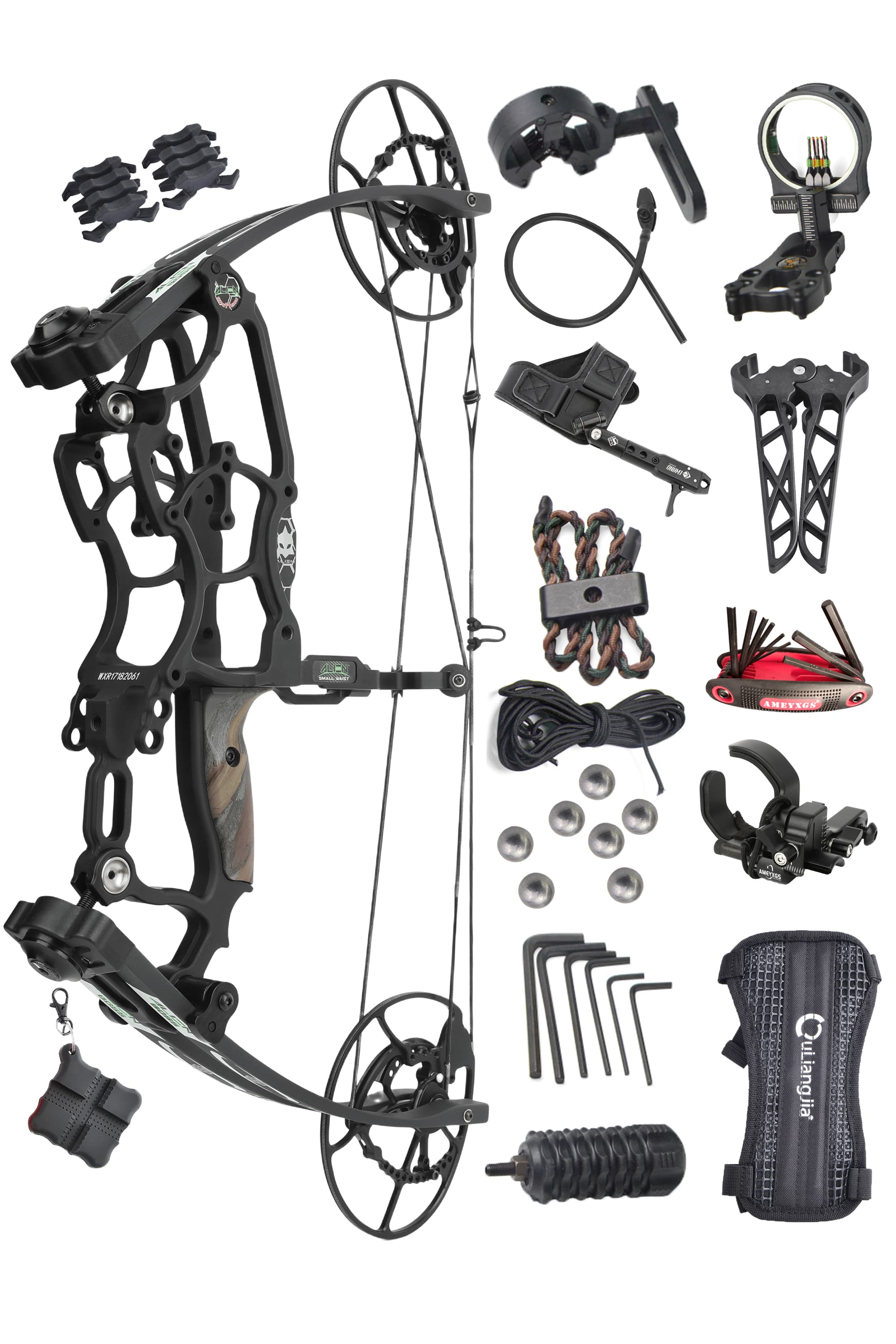Draw Weight 30-70LBS Dual Use Compound Bow Set Shooting archery 