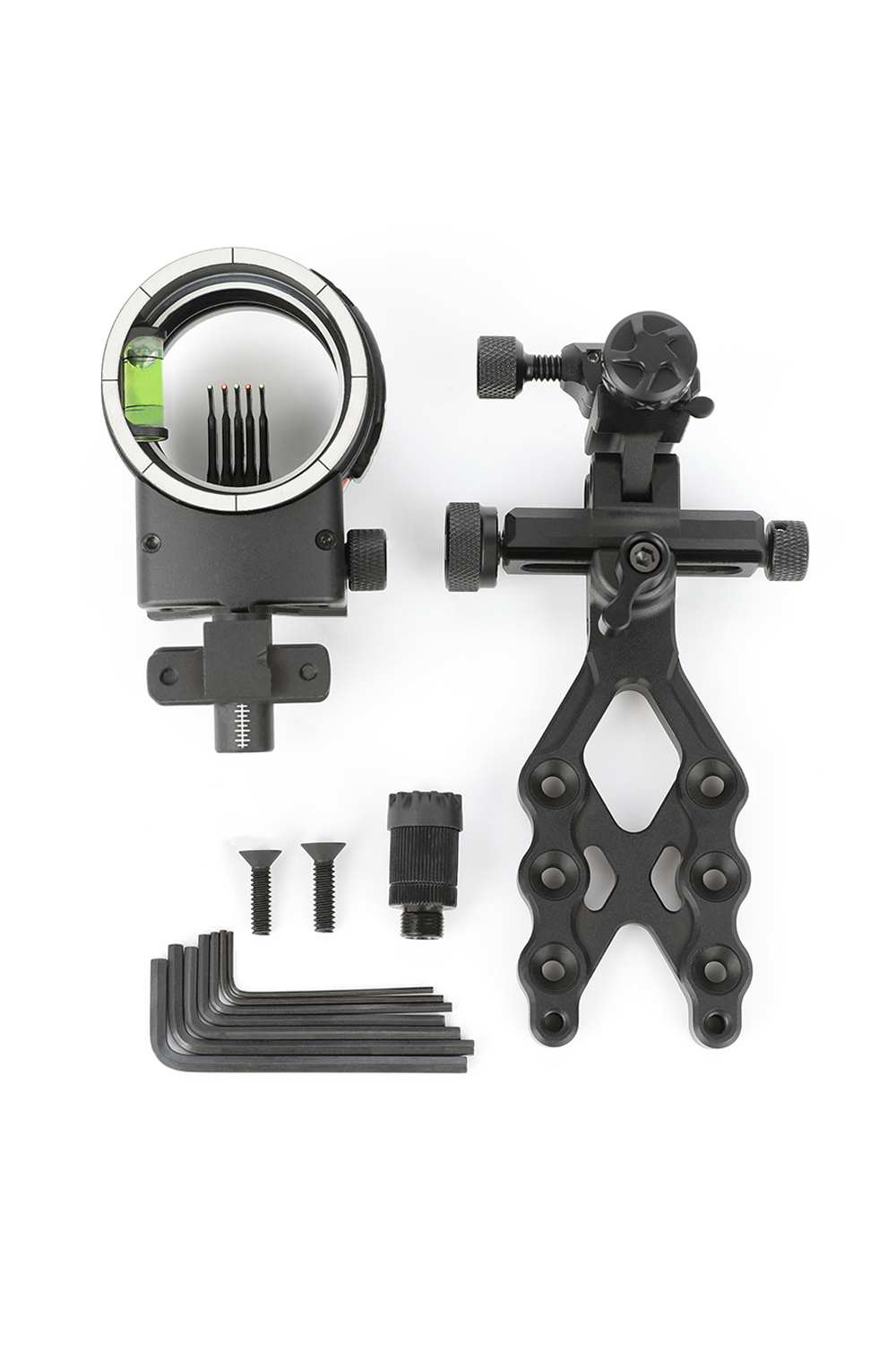 Topoint TX1550 Five-pin Adjustable .019" Bow Sight RH/LH-Lokearchery