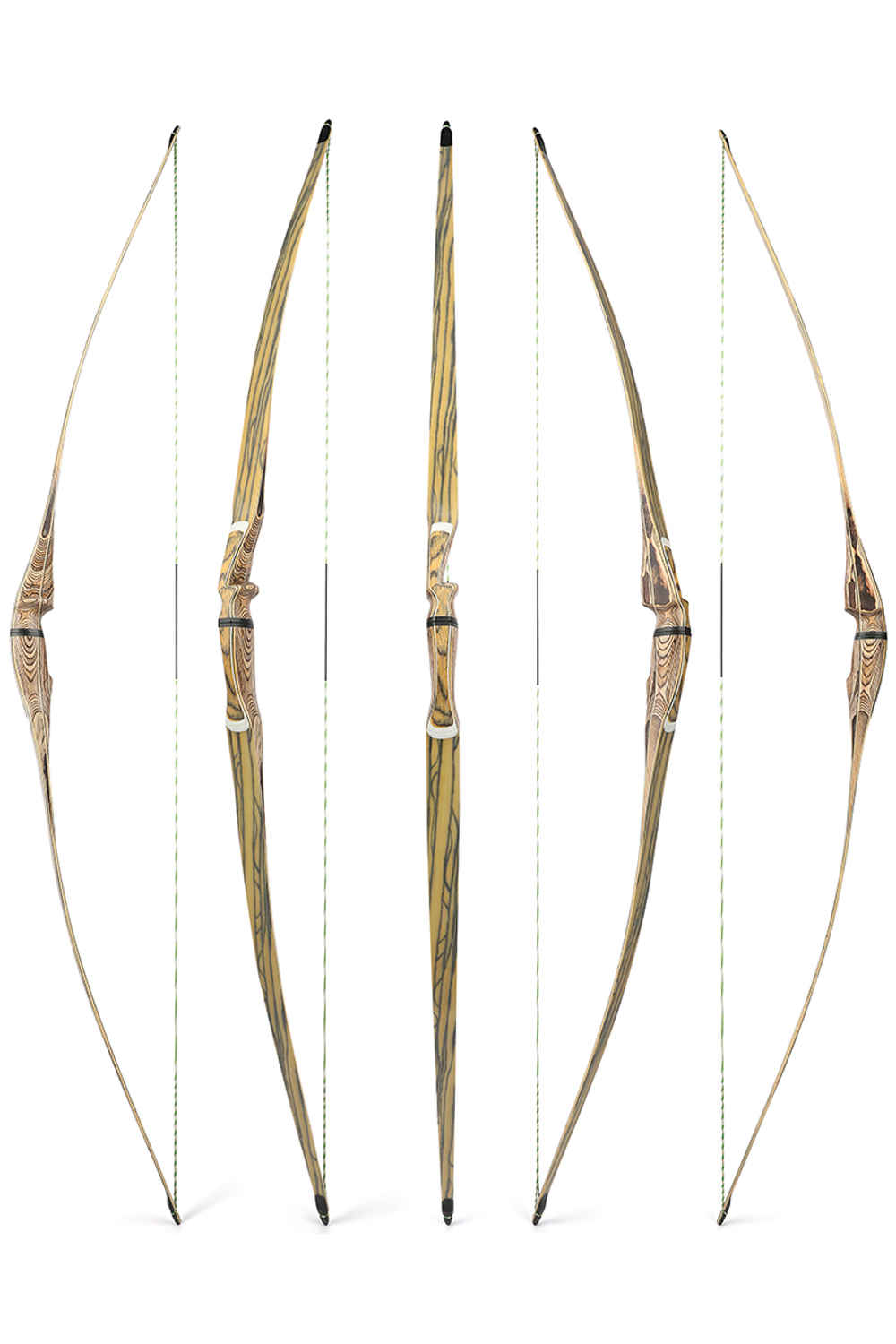60" 62" 64" Takedown 20-50Lbs Archery Hunting Traditional Bow-Lokearchery