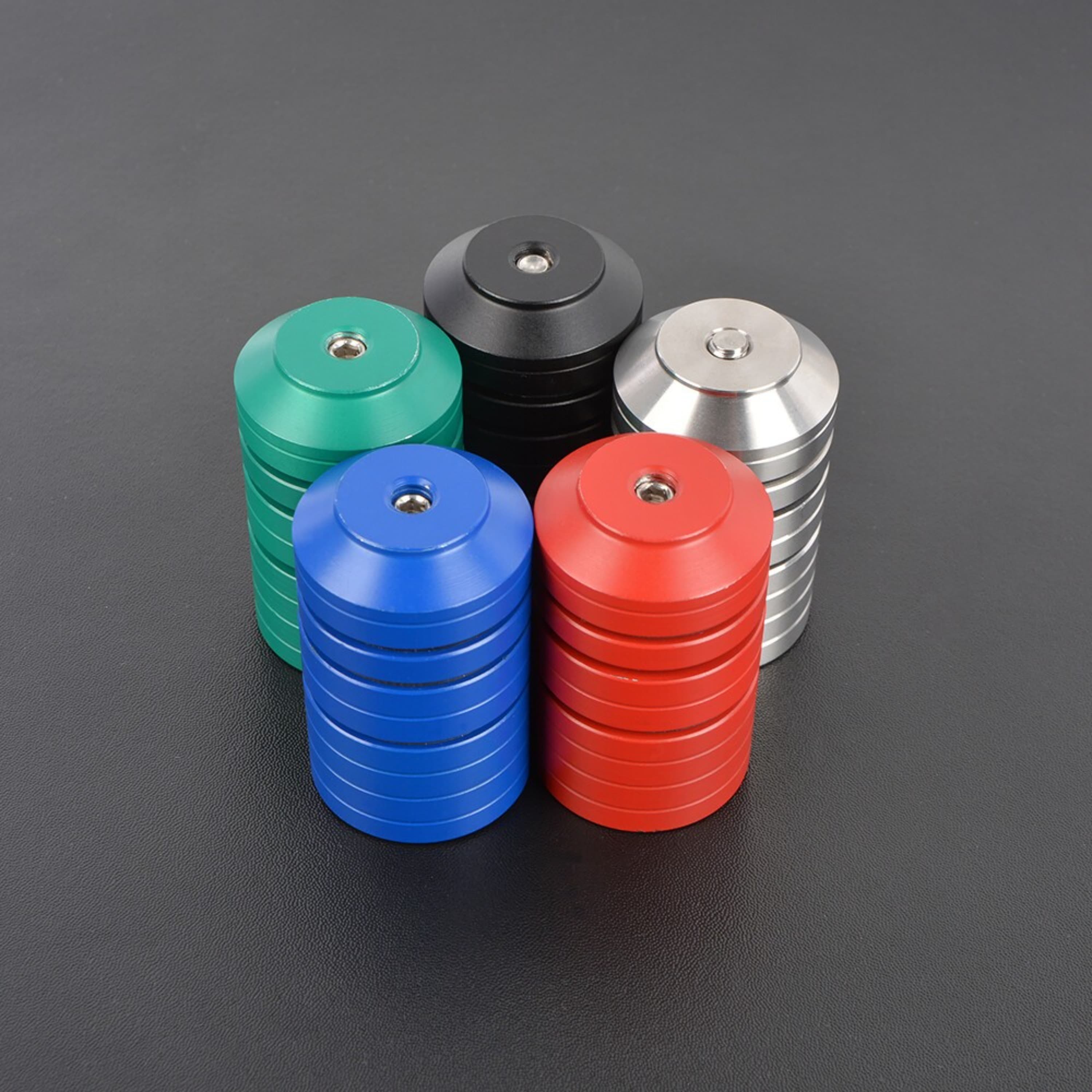 Archery Stabilizer Weight Set with 1oz, 2oz & 4oz Stainless Steel Weights