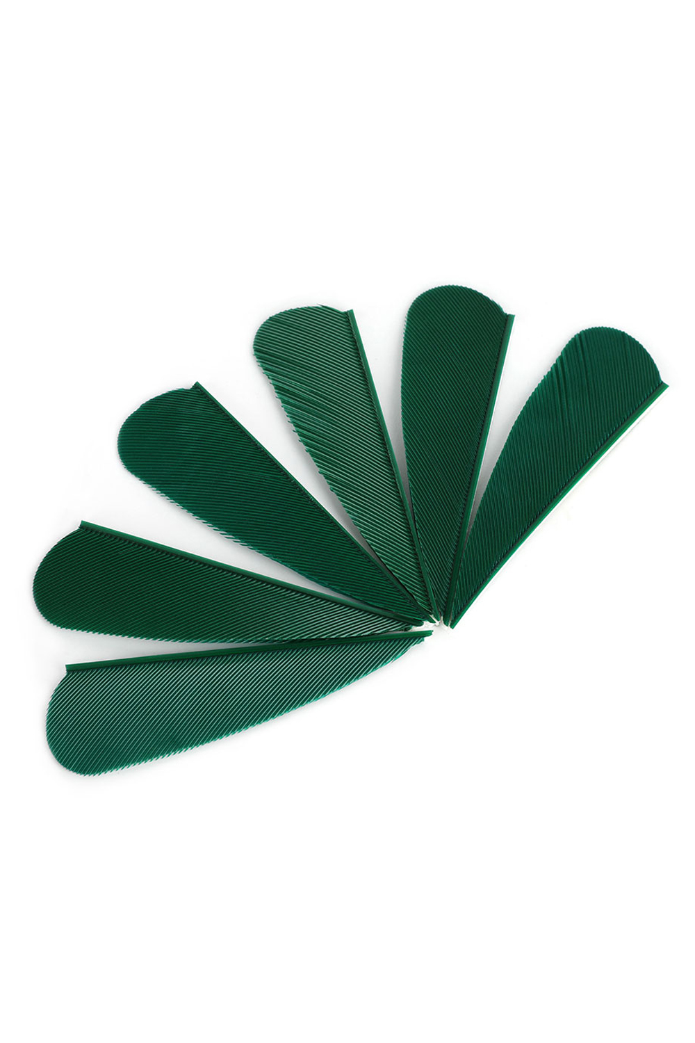 2 Inch Heart Shape Real Feather Archery Fletching-50Pcs