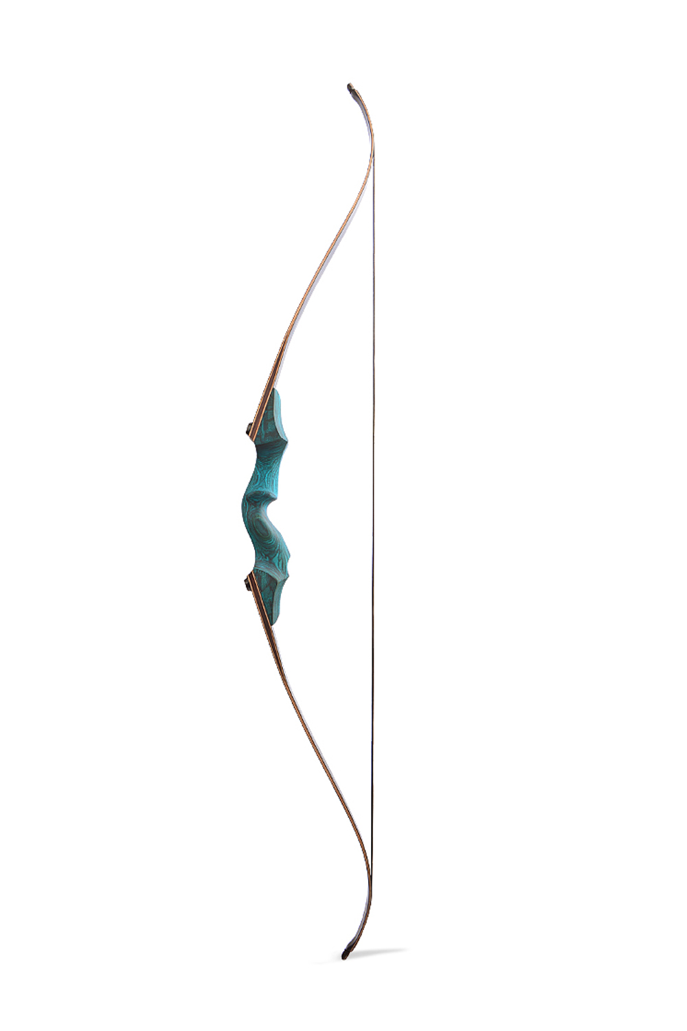 Black Hunter 60" Takedown Recurve Bow 20-60Lbs Hunting Bow-Lokearchery