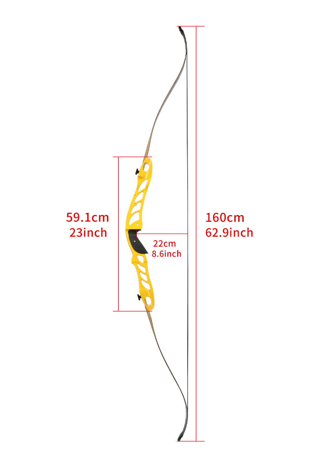 AMEYXGS 14-40Lbs Hunting Fire Recurve Bow-Lokearchery