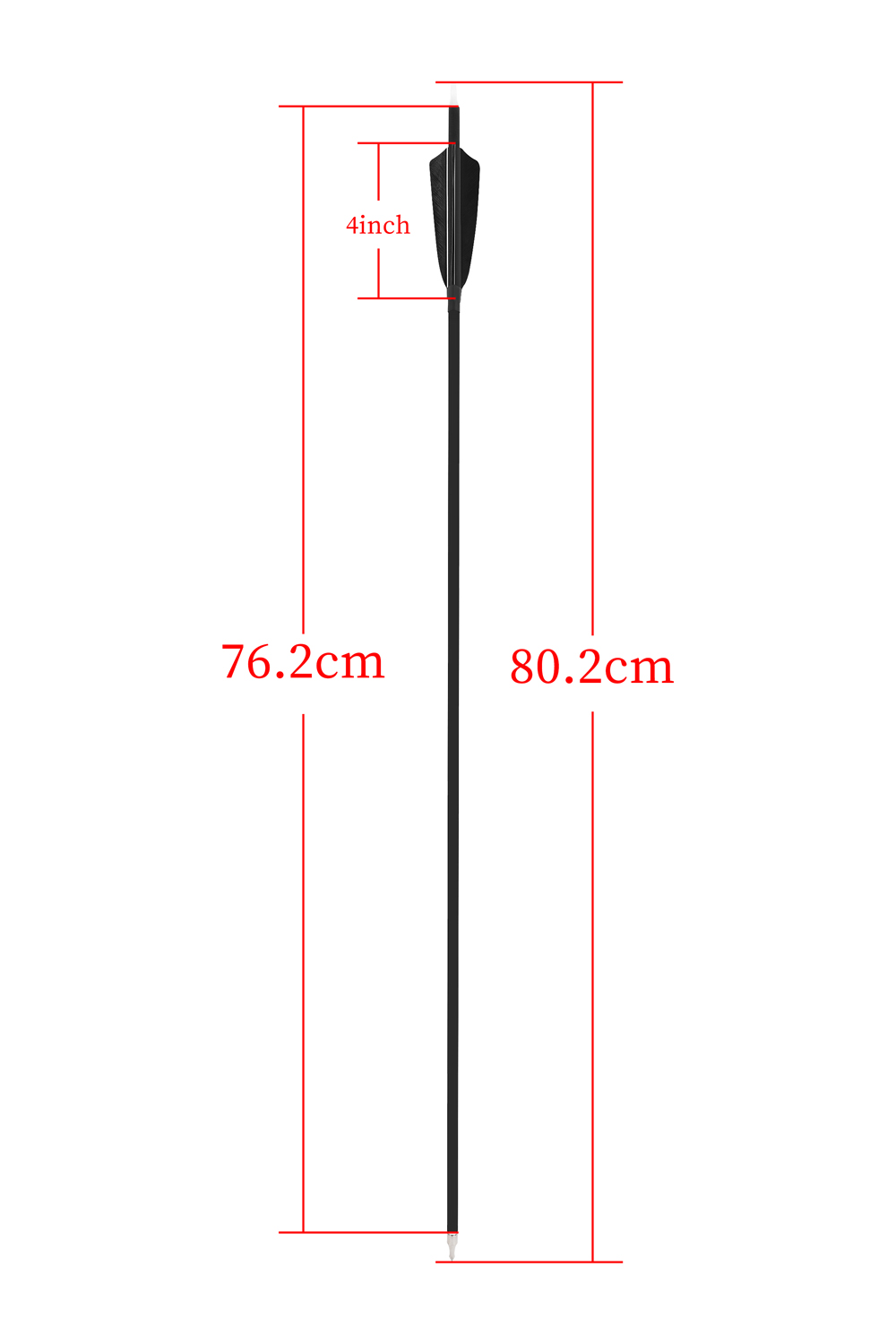Sharrow 28-31 inch Archery 500 Spine Carbon Arrow-Lokearchery