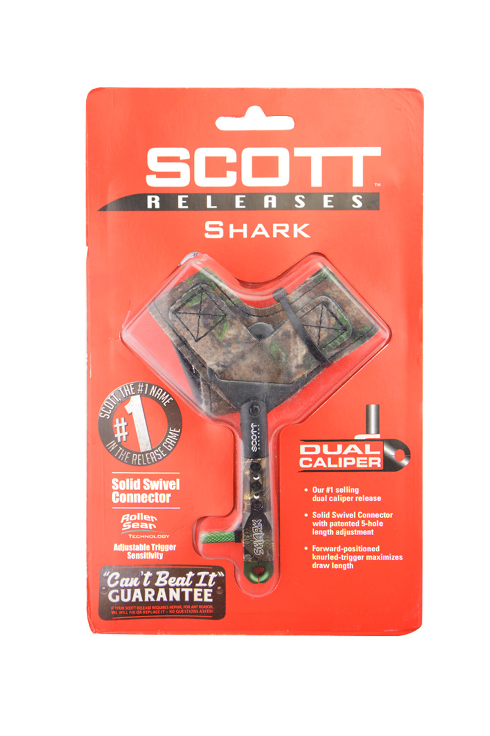 SCOTT Archery Adjustable Shark Wrist Release-Lokearchery