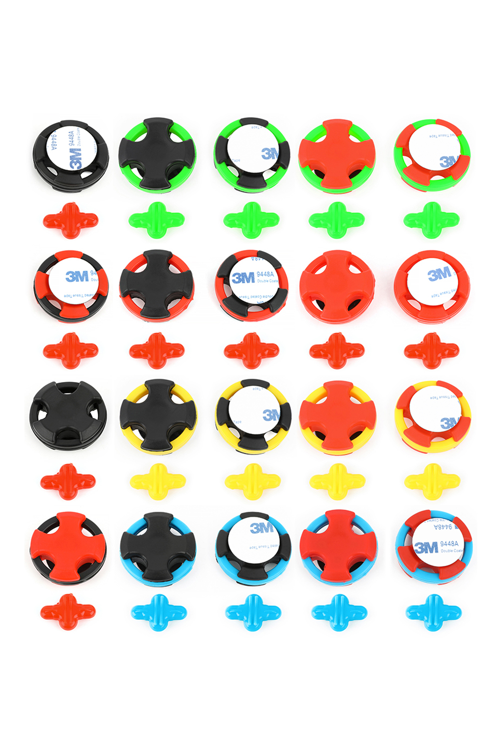 1 Pair of Rubber Recurve Limbs/Bowstring Stabilizers-Lokearchery