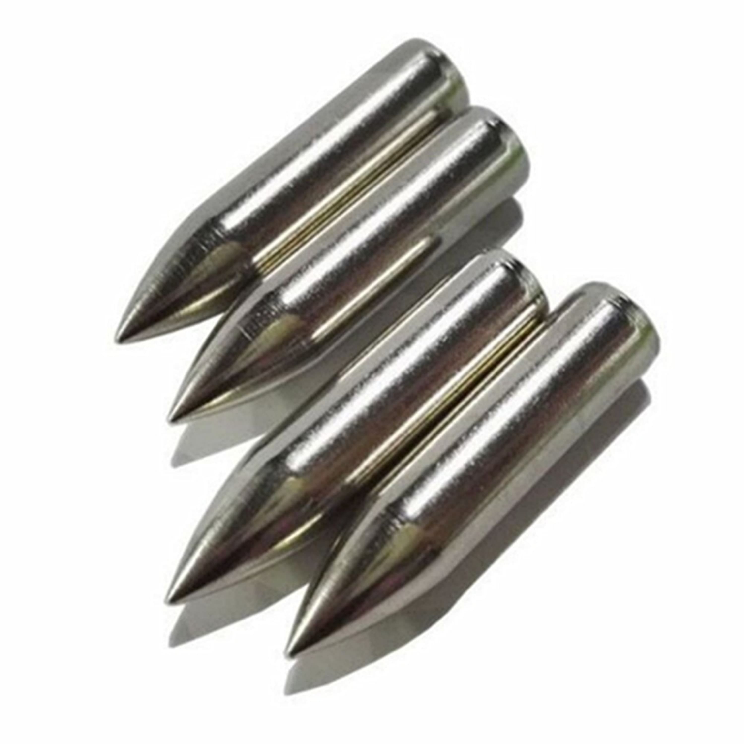 12Pcs Ameyxgs Archery Arrowheads Stainless Steel for ID 8mm Shafts