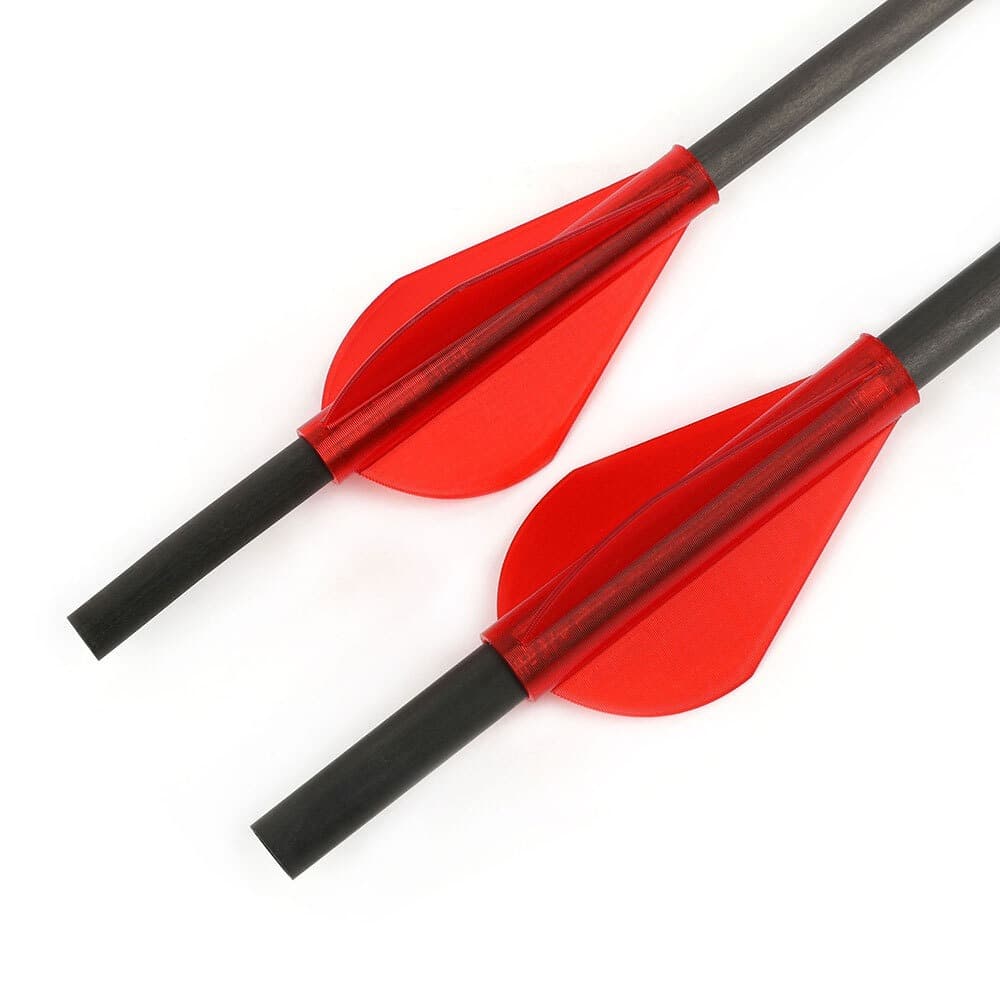 1.75 Inch One-Piece Arrow Vanes for Hunting & Target