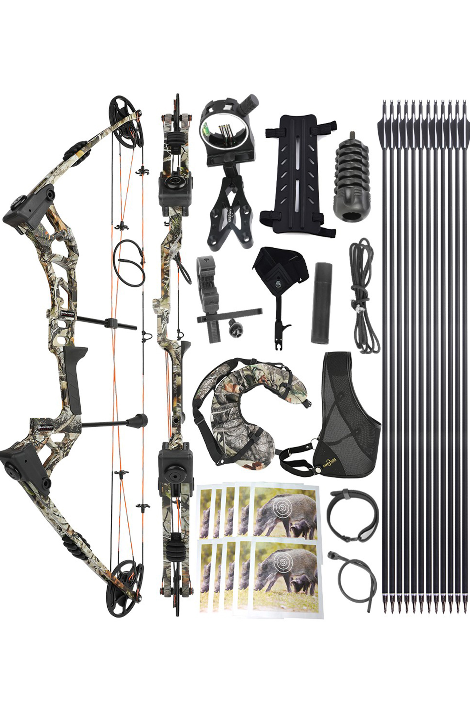 JUNXING M121A 0-70Lbs Professional Hunting Training Compound Bow