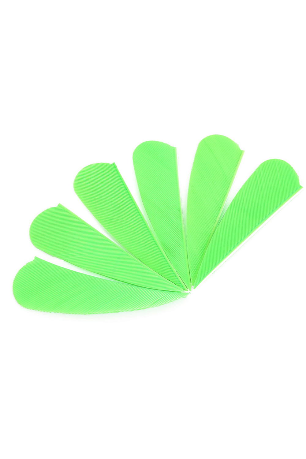 2 Inch Heart Shape Real Feather Archery Fletching-50Pcs