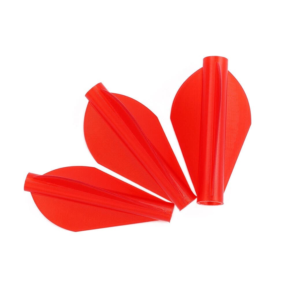 1.75 Inch One-Piece Arrow Vanes for Hunting & Target