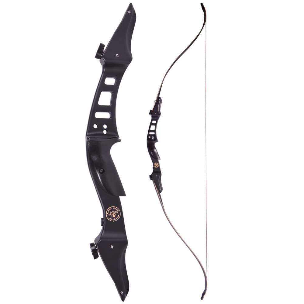 60 Inch Recurve Bow Set 20 to 50 lbs with Accessories for Archery