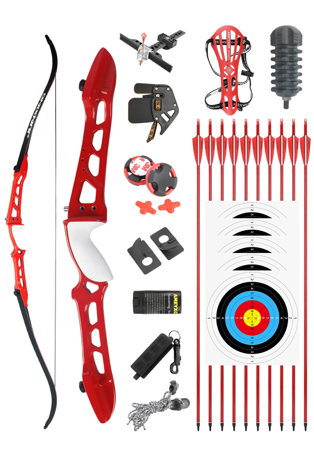 Junxing F158 18-40Lbs Archery Recurve Bow Set-Lokearchery