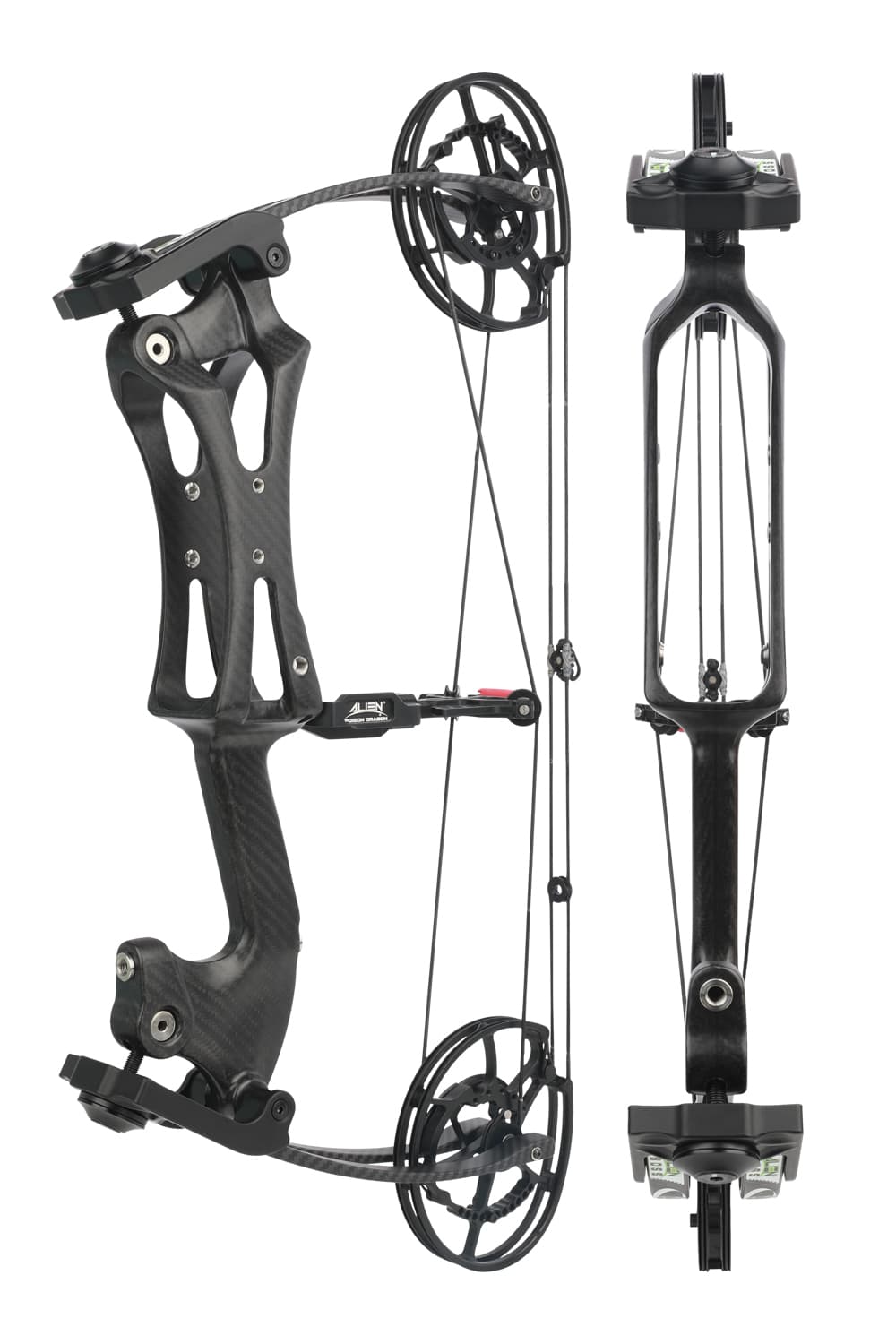 Alien 30-70Lbs Carbon Compound Dual-Purpose Steel Ball Compound Bow Set-Lokearchery