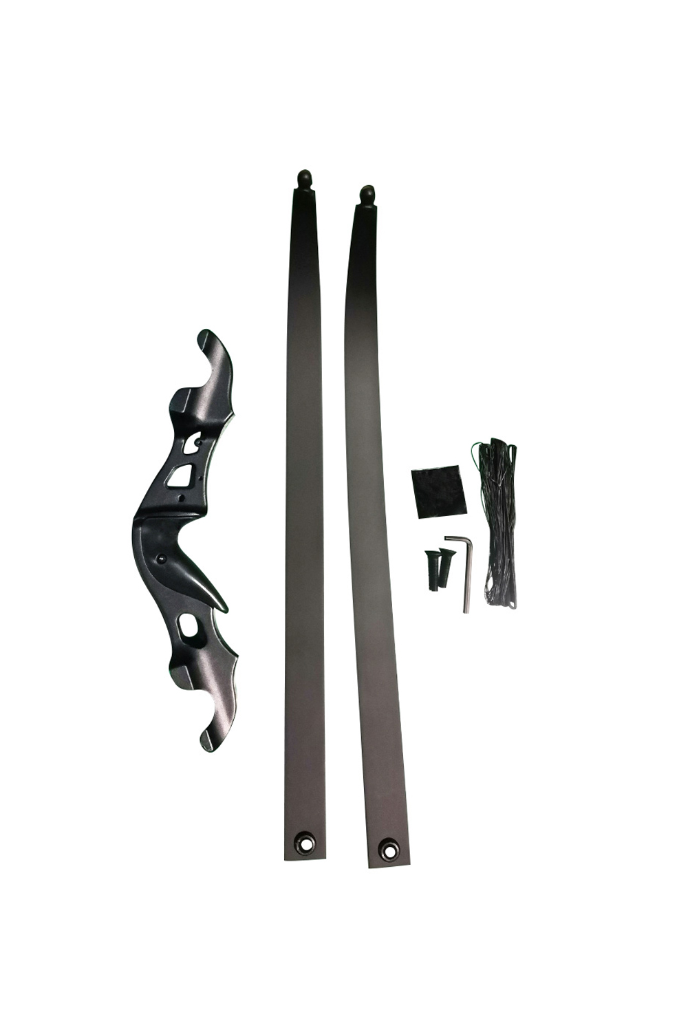 60" Metal Lingyun 20-50Lbs Target Recurve Bow-Lokearchery