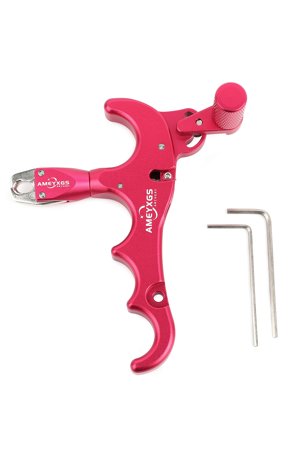 AMEYXGS Four-Finger Aluminum Alloy Bow Release-Lokearchery