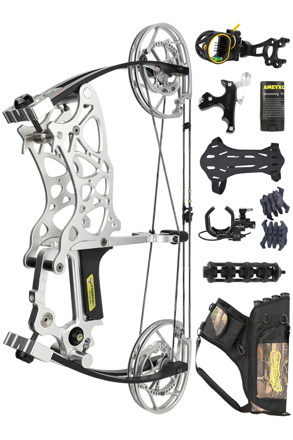 Robin King Bull 201 35-70Lbs Steel Ball Dual Use Compound Bow Set