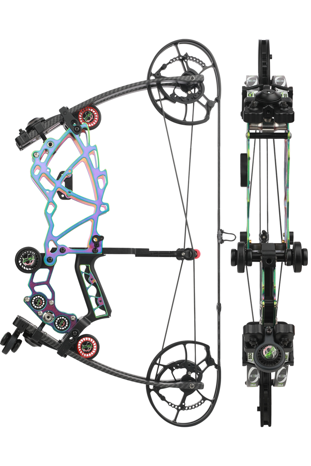 Alien 40-75Lbs Titanium Alloy Ball Bearing Compound Bow Set