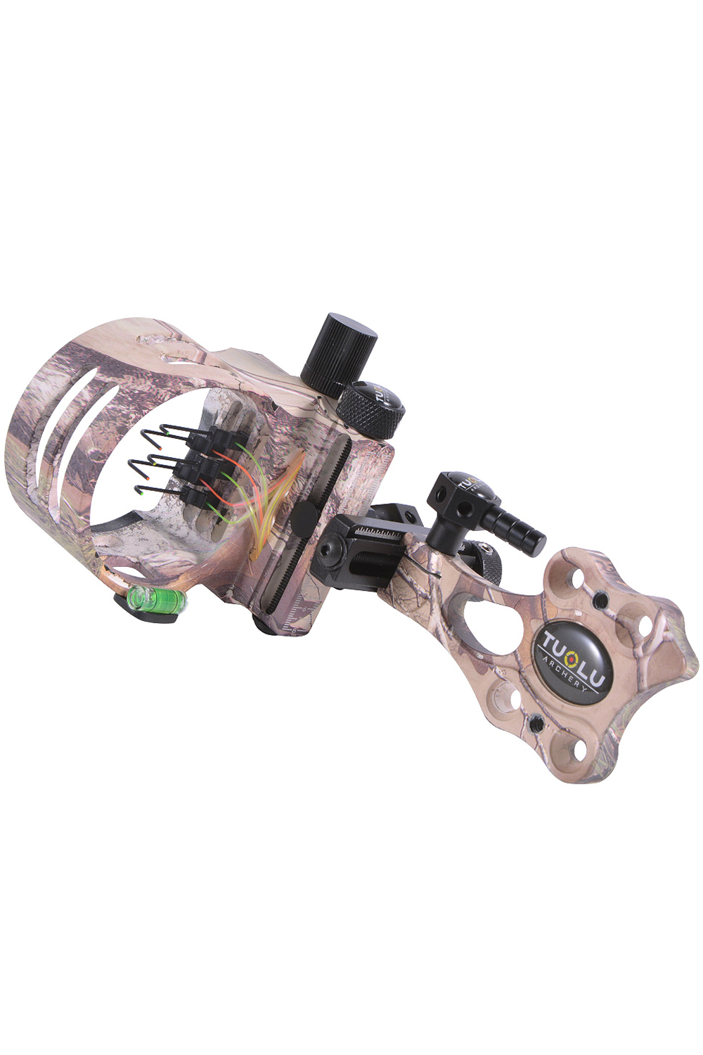 Toulu .019" Fiber Optic Archery Hunting 5 Pin Bow Sight RH/LH