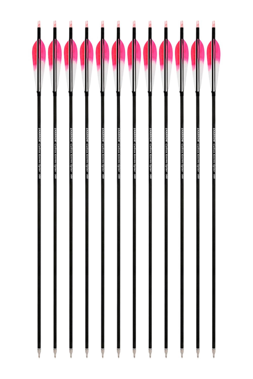 Sharrow 31 inch 500 Spine Archery Hunting Carbon Arrows