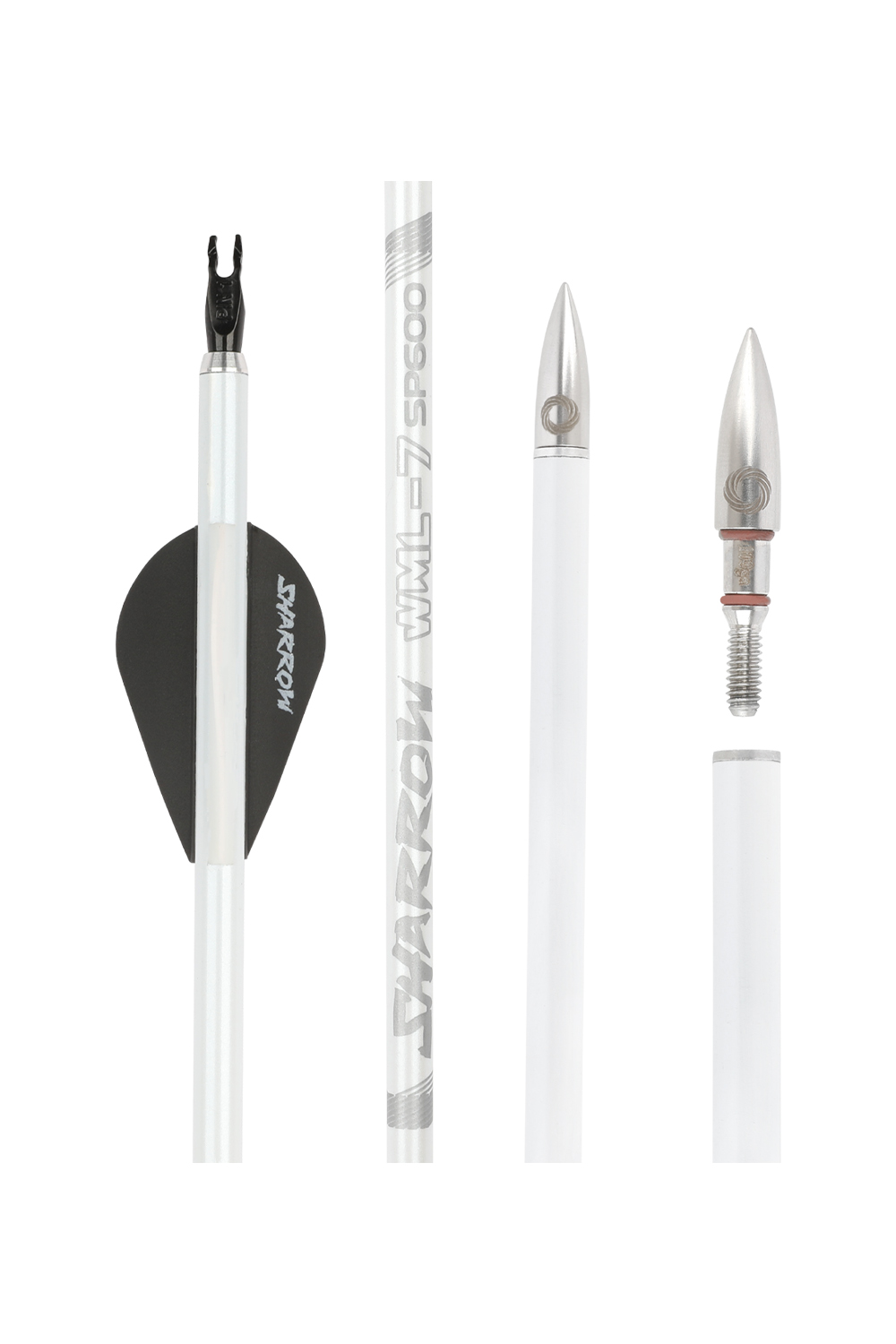 Sharrow 700 Spine Pure Carbon Arrows ID6.2mm  for Hunting and Target Shooting