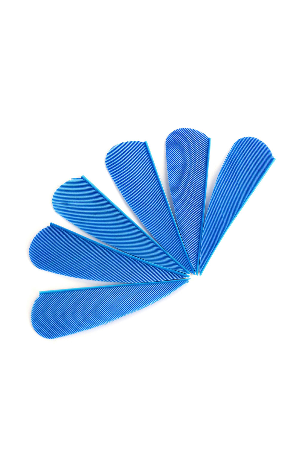 2 Inch Heart Shape Real Feather Archery Fletching-50Pcs