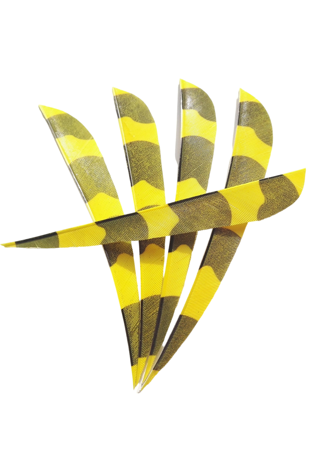 Lokearchery 5 inch Snake Pattern Arrow Feathers for Hunting and Target
