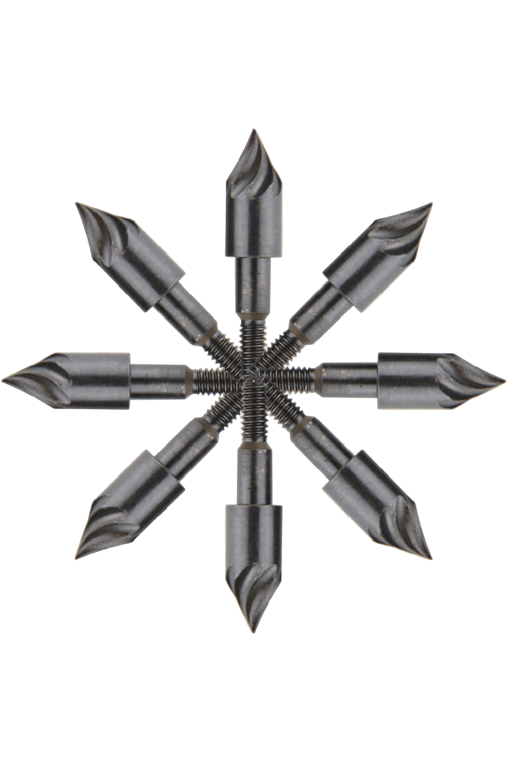 Lokearchery 100-grain Carbon Steel 8-32 Screw-in Arrowhead