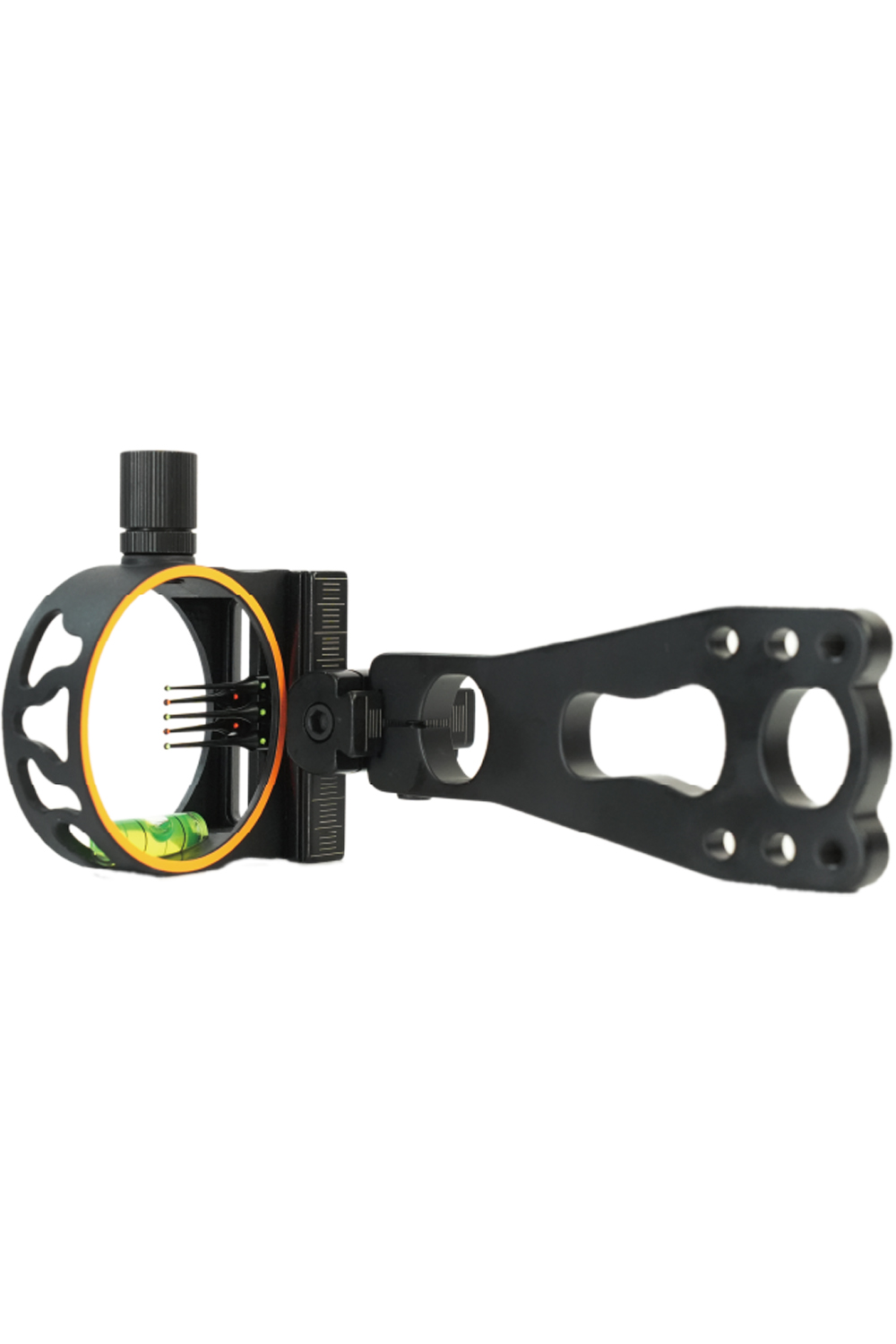 Archery 5 Pin Bow Sight 0.019" Optical Fiber Micro Adjustable