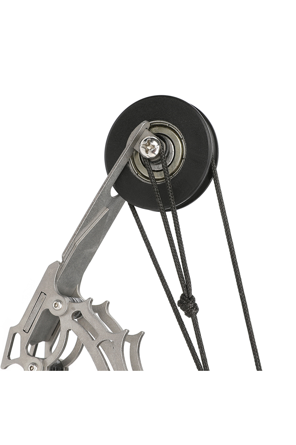 Mini Compound Bow Stainless Steel 12lbs – Pocket Archery Toy Gift