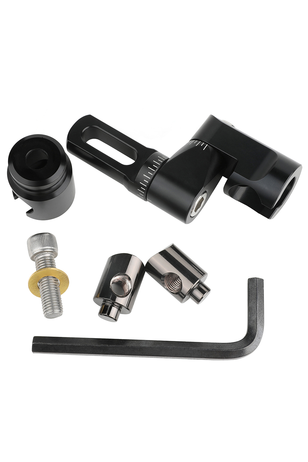 AKT-SP086 Adjustable Archery Single Sided V Bar Stabilizer Quick